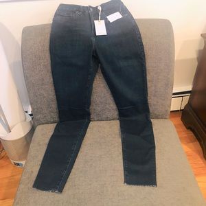NWT Good American Good Legs Dark Blue Skinny Jeans Size 2/26